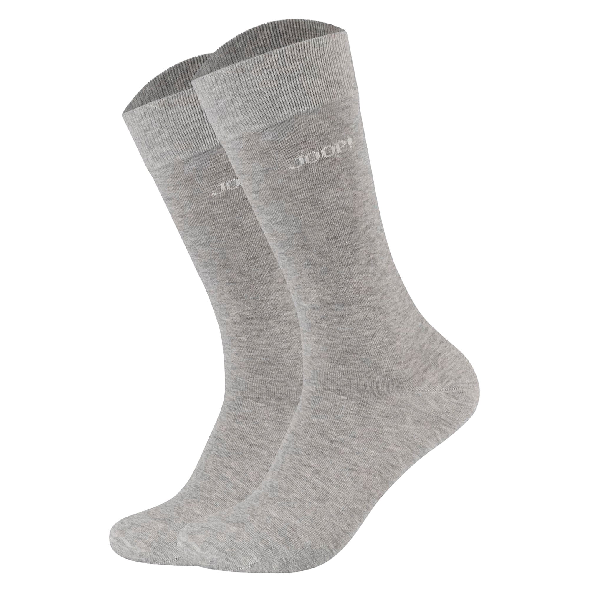 JOOP! Unisex Socken, 2er Pack - Premium Essential Organic Cotton Socks, Logo, einfarbig