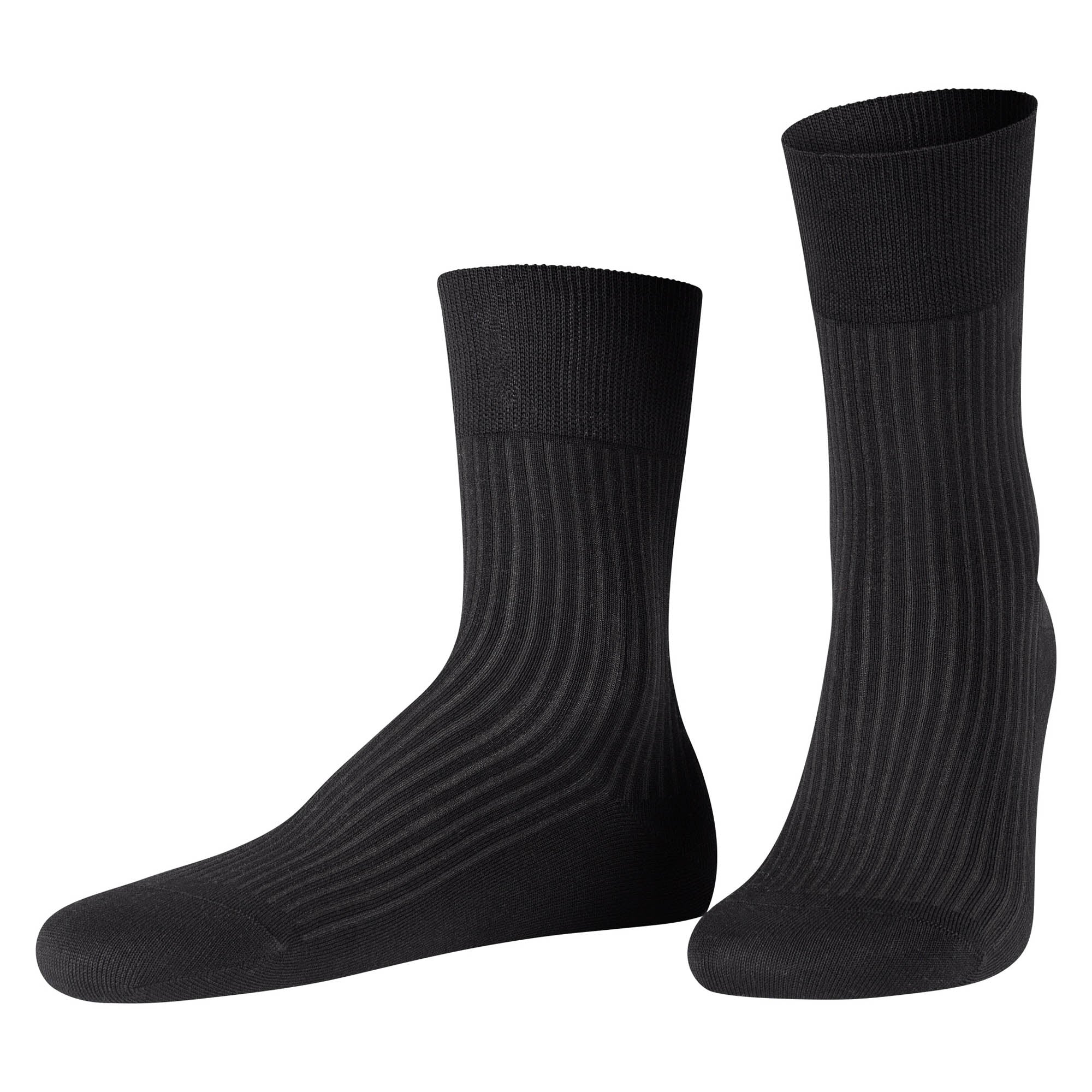 JOOP! Damen Socken - Daily Glam Cotton Socks, Rippstruktur, merzerisierte Baumwolle, Stickerei