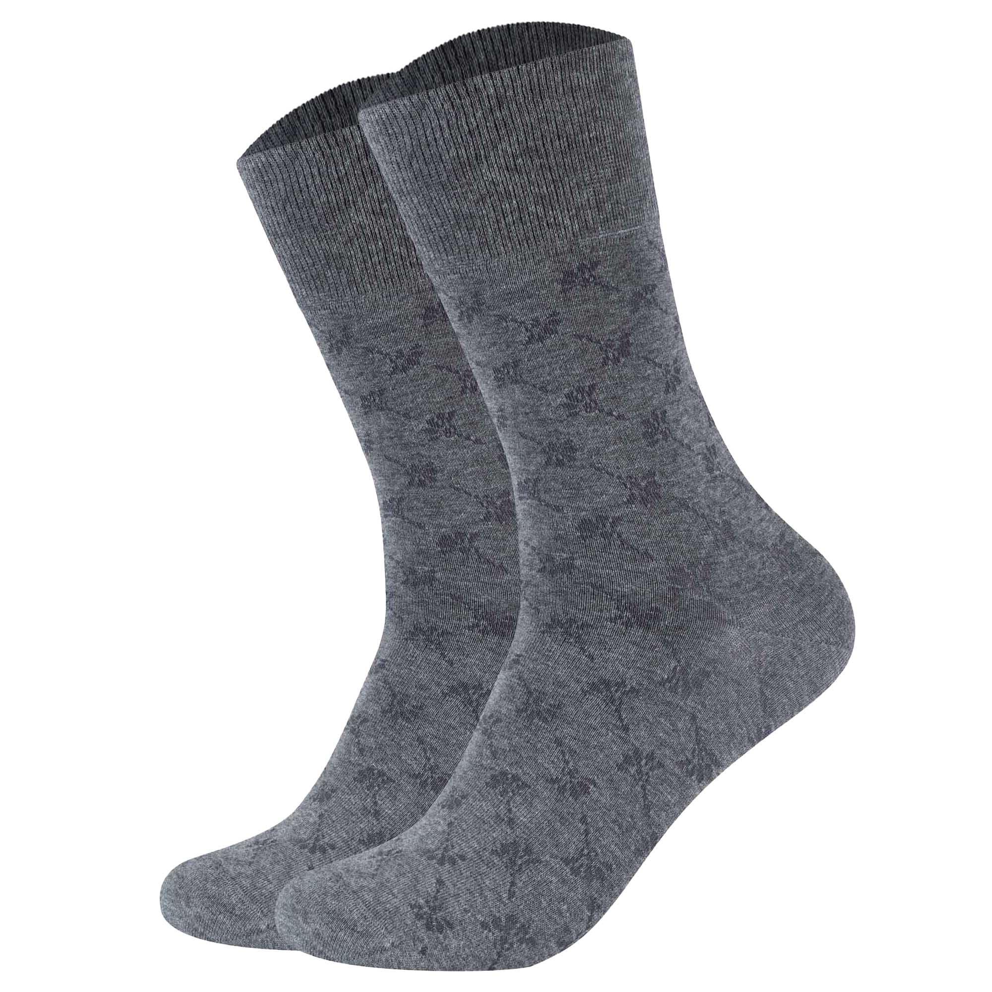 JOOP! Unisex Socken, 2er Pack - Premium Essential Organic Cotton Socks, gemustert