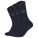 JOOP! Unisex Socken, 3er Pack - Premium Essential Mercerised Socks, Logo, einfarbig