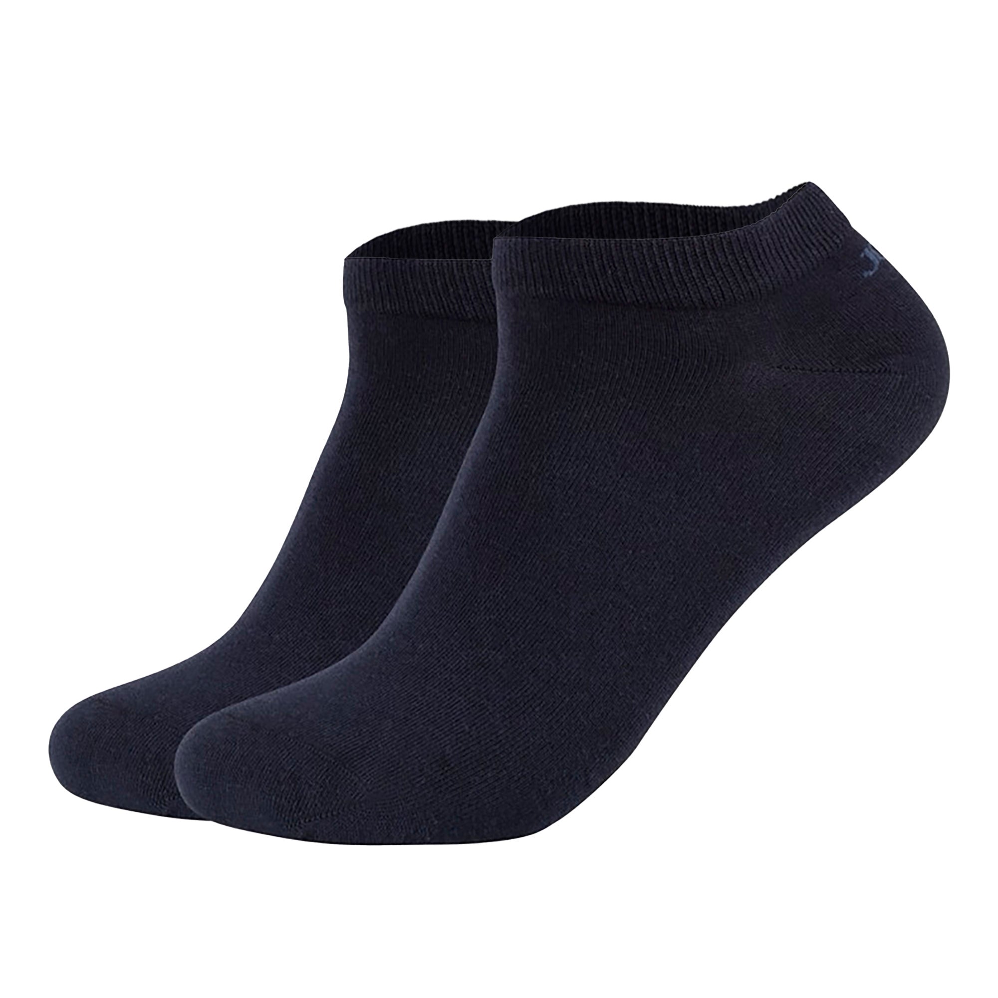 JOOP! Unisex Sneakersocken, 2er Pack - Premium Essential Organic Cotton Sneaker, Logo, einfarbig