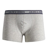 JACK&JONES Jungen Boxershorts, 10er Pack - JACOLIVER TRUNKS, Baumwoll-Stretch, Logobund