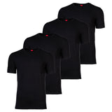 s.Oliver Herren T-Shirt, 4er Pack - Basic, Rundhals, einfarbig