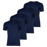 s.Oliver Herren T-Shirt, 4er Pack - Basic, Rundhals, einfarbig