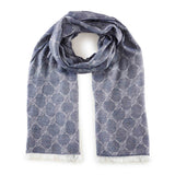JOOP! Herren Schal - Ferdis, Wendeschal , Cornflower, Logo