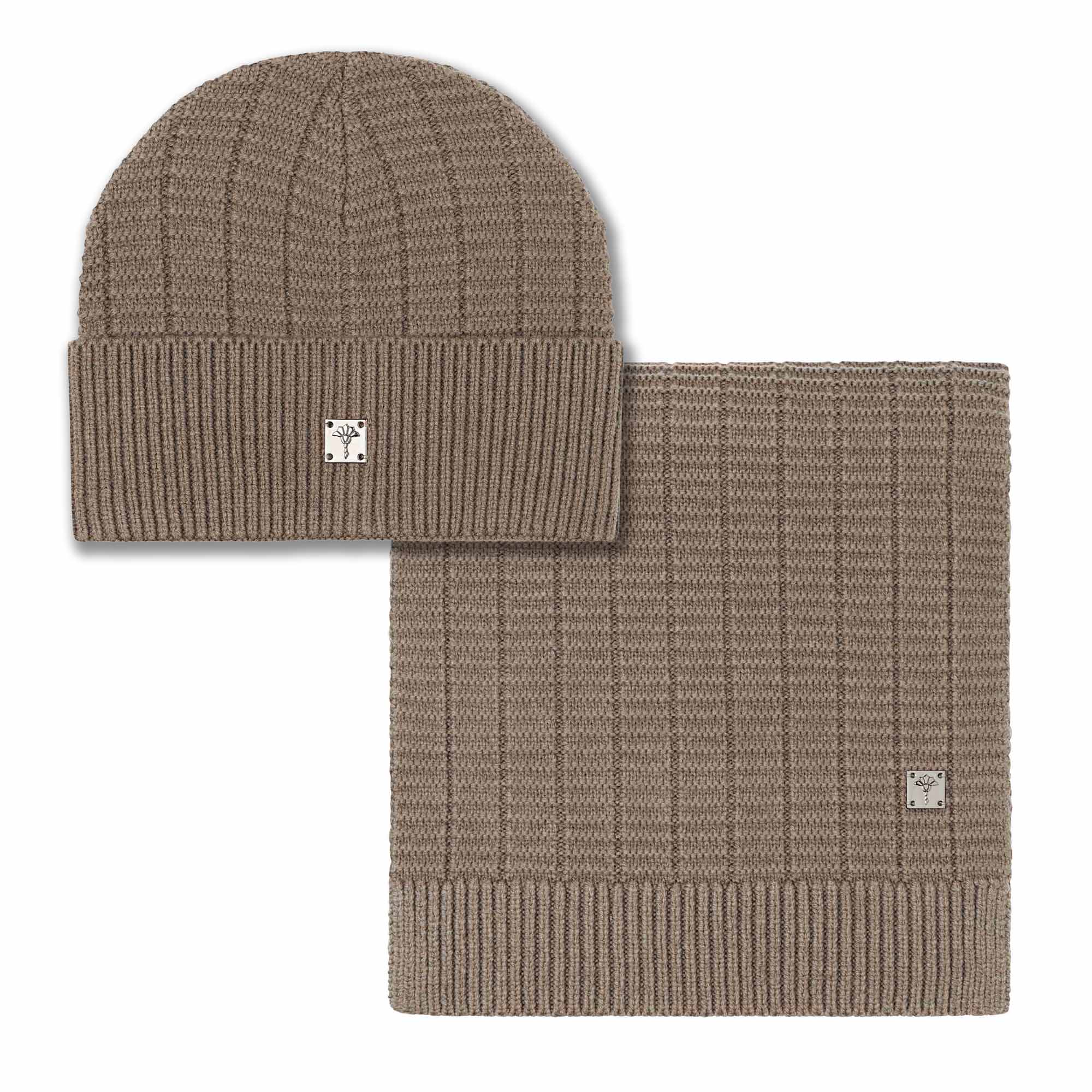 JOOP! Herren Schal & Mütze - Feranto, Geschenkset, One Size
