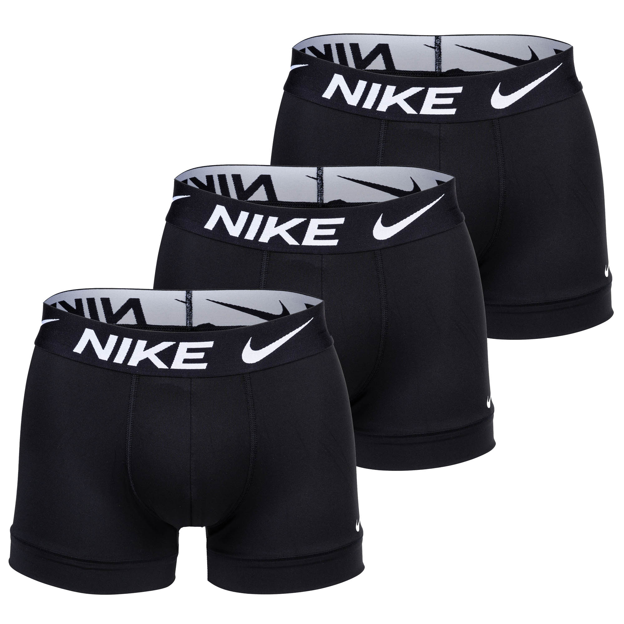 NIKE Men's Boxer Shorts, 3-pack - Trunks, Dri-Fit Micro, Logo Waistband