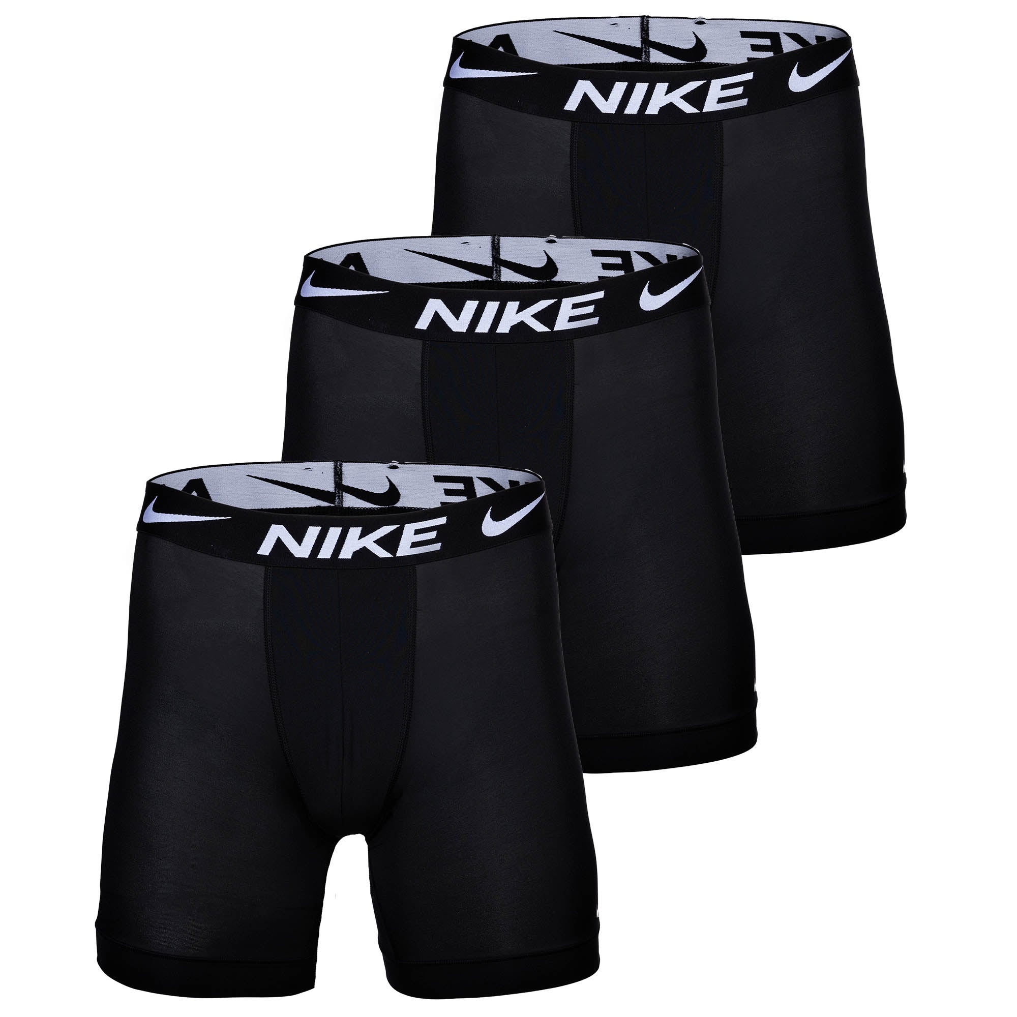 NIKE men's boxer shorts, 3-pack - Boxer Brief long, Dri-Fit Micro, logo waistband