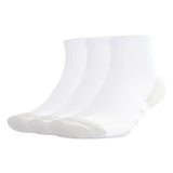 adidas Unisex Quartersocken, 3er Pack - Essentials Climacool Quarter Socken, Logo