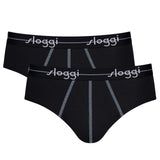 Sloggi Herren Slips Multipack - Start midi C2P box, Baumwolle