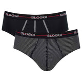 Sloggi Herren Slips Multipack - Start midi C2P box, Baumwolle