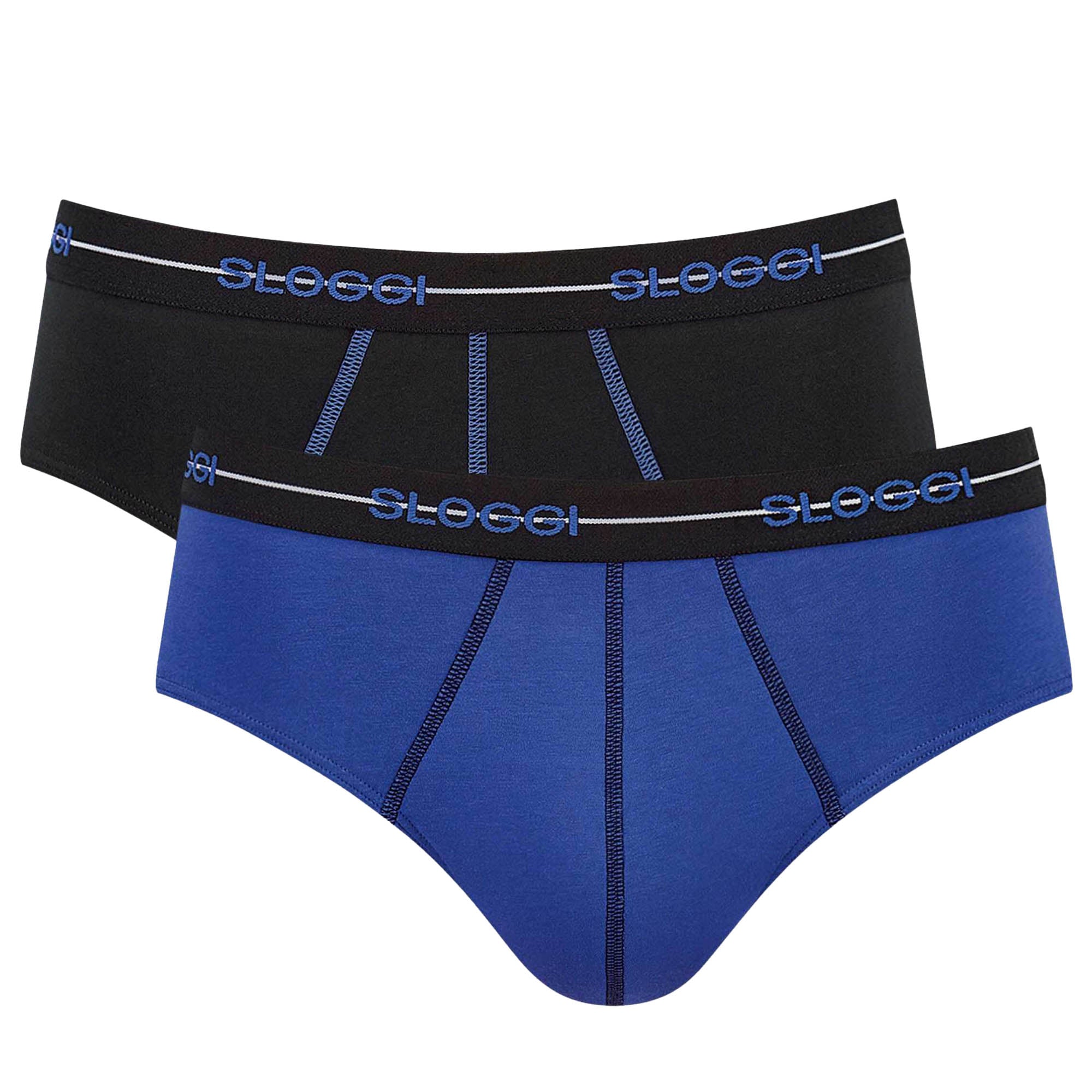 Sloggi Herren Slips Multipack - Start midi C2P box, Baumwolle