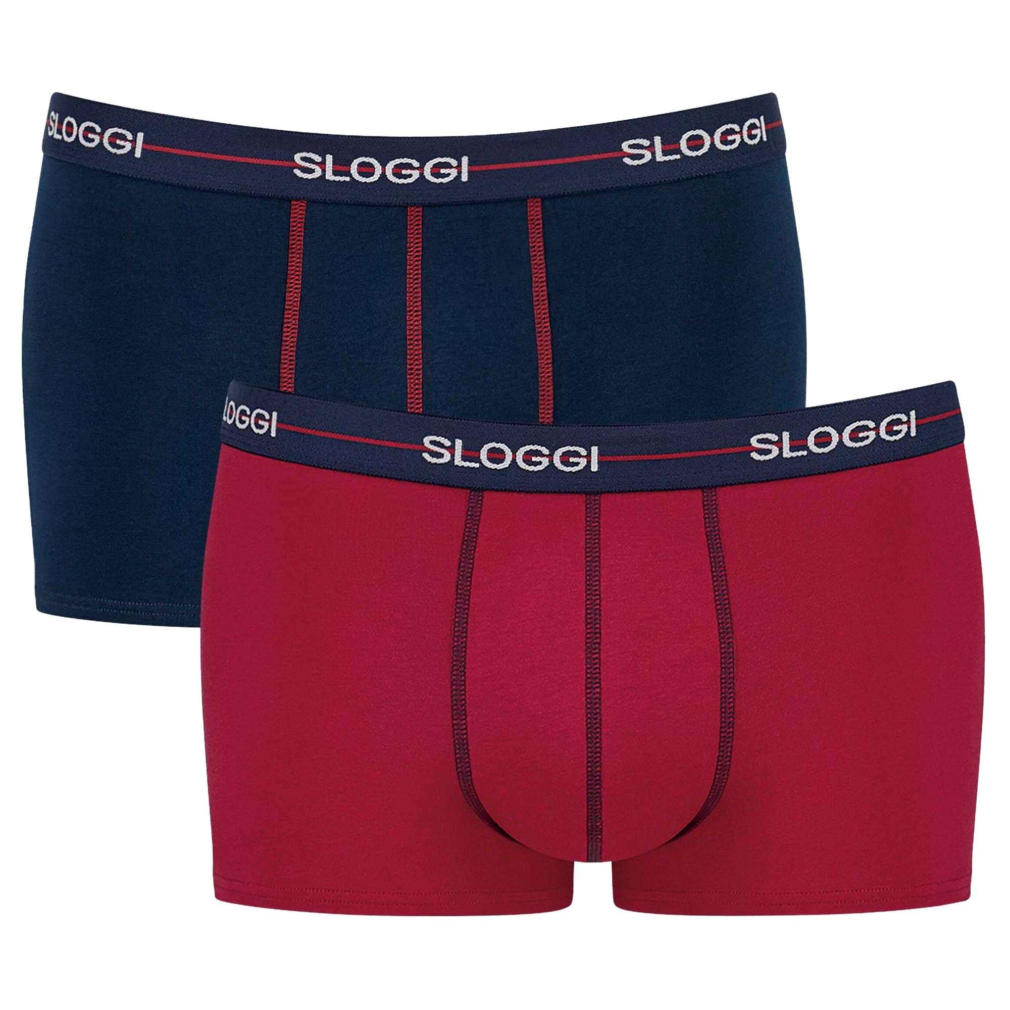 Sloggi Herren Hipster Multipack - Start Hipster C2P box, Boxershort, Baumwolle