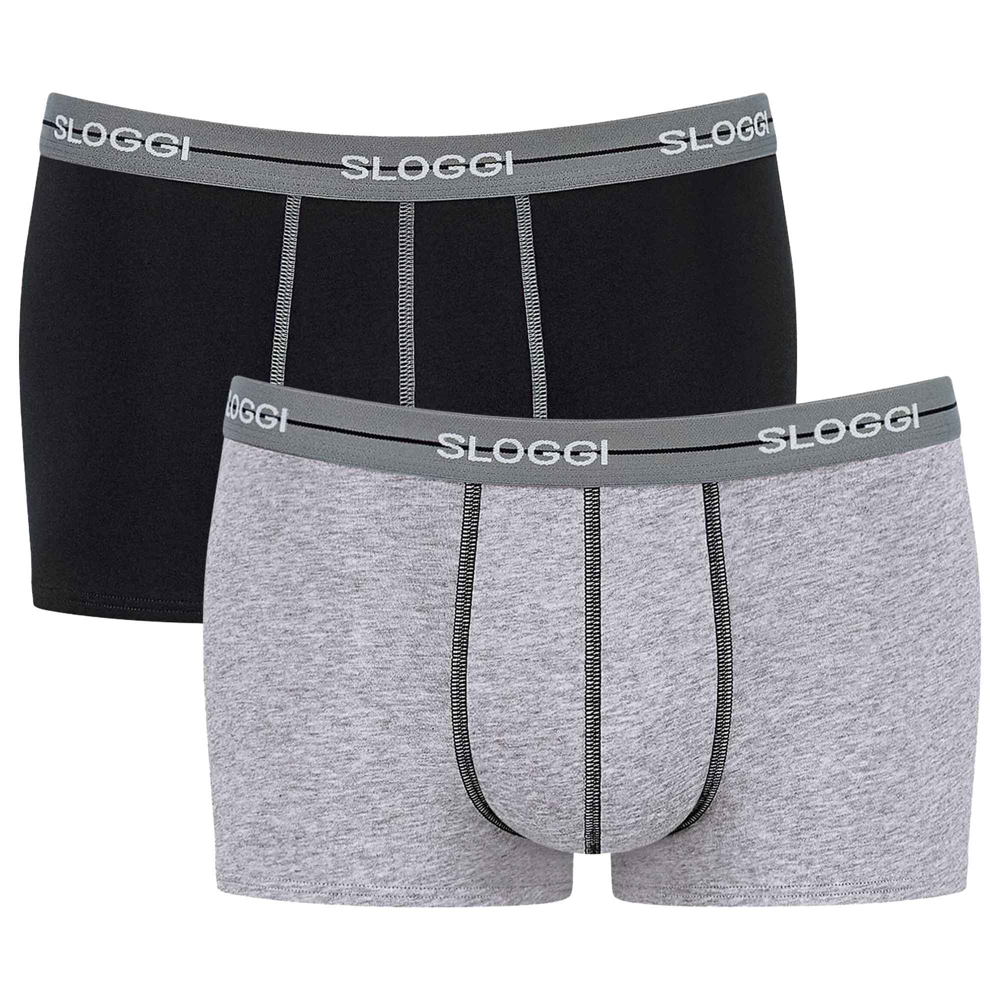 Sloggi Herren Hipster Multipack - Start Hipster C2P box, Boxershort, Baumwolle