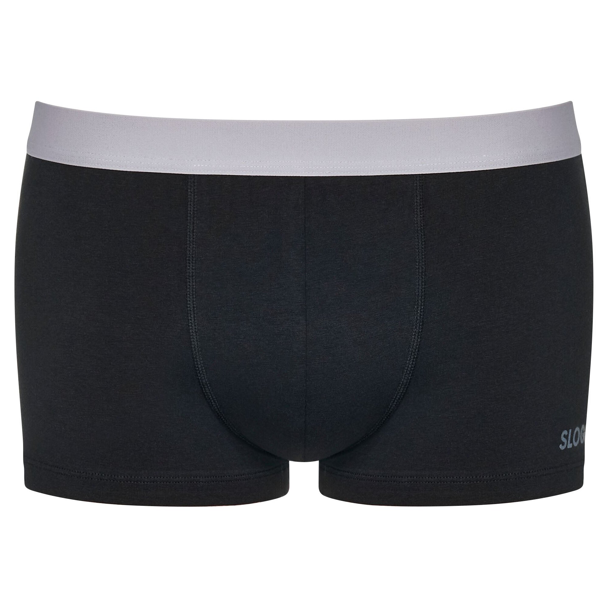 Sloggi Herren Boxershorts, 6er Pack - Hipster, GO ABC 2.0, Baumwolle,  einfarbig