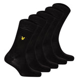 LYLE&SCOTT Herren Socken, 5er Pack - Liam Core Socks, Baumwollmischung, einfarbig