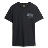 Superdry Herren T-Shirt - Classic VI Heritage Chest Tee , Logo, Rundhals, einfarbig