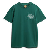Superdry Herren T-Shirt - Classic VI Heritage Chest Tee , Logo, Rundhals, einfarbig