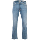 REPLAY Herren Jeans - INDIGO, Stretch Denim, Länge 32, Straight Fit