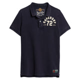 Superdry Men's Polo Shirt - Vintage Athletic Polo, Logo, Single Colour