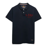 Superdry Herren Poloshirt - Vintage Athletic Polo, Logo, Baumwolle, einfarbig