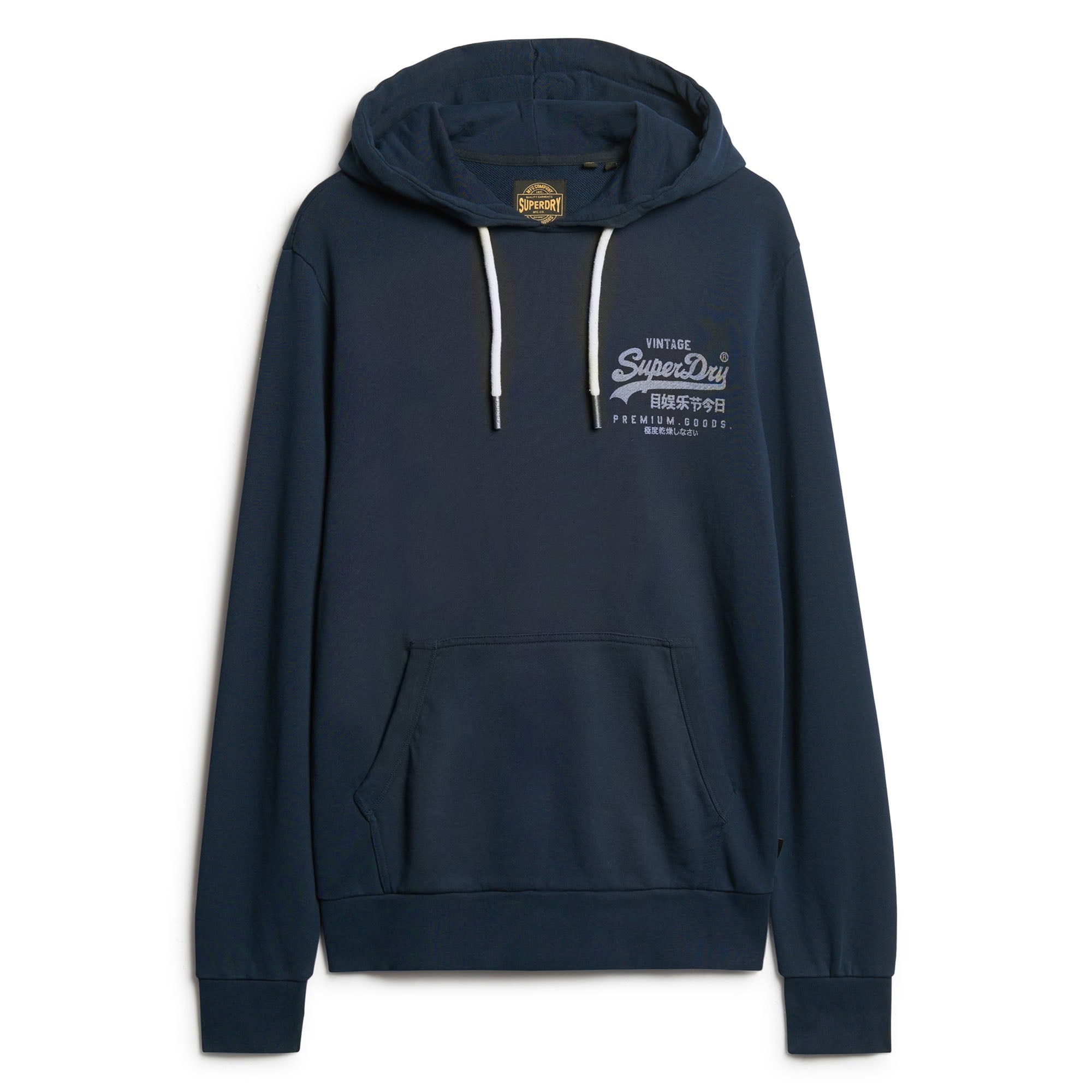 Superdry Herren Hoodie - Classic VI Heritage Chest Hood , Logo, einfarbig