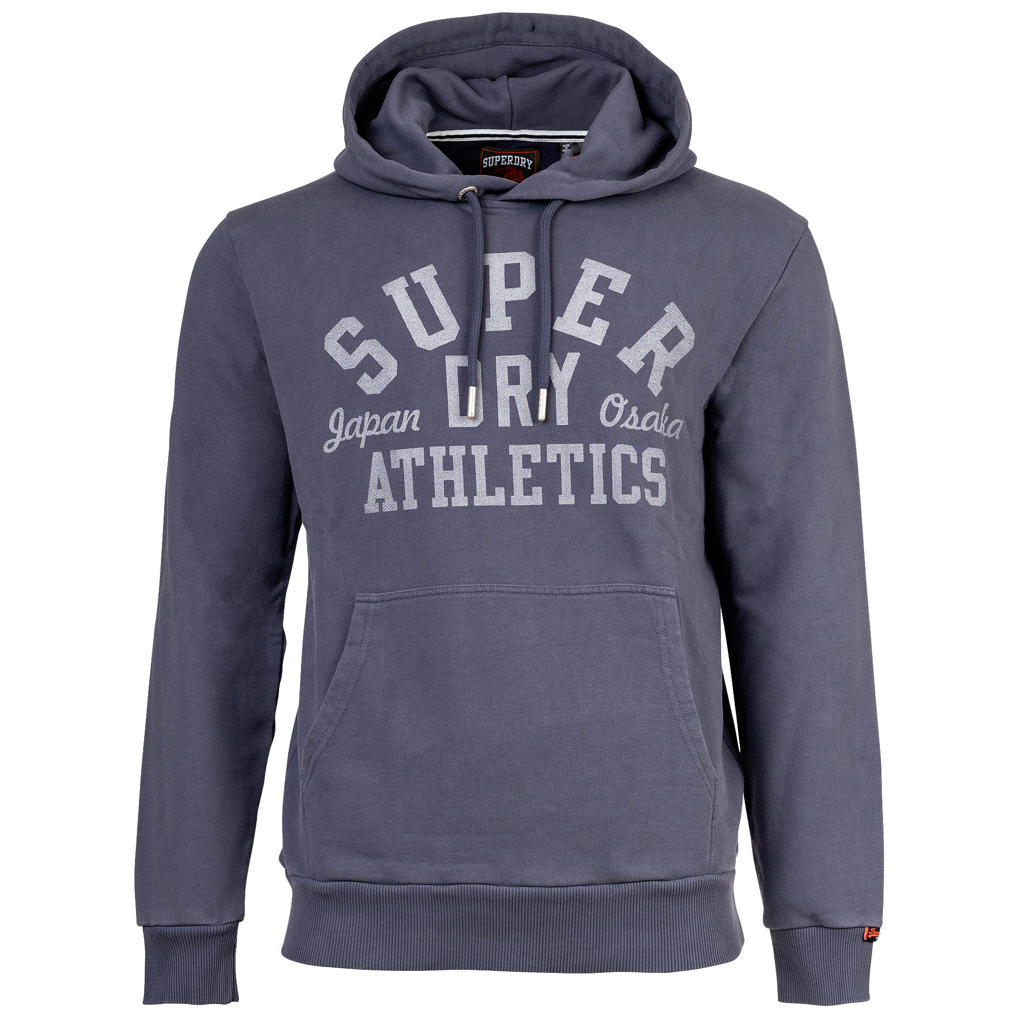 Superdry Herren Hoodie - Athletic Essential Hoodie, Logo, einfarbig