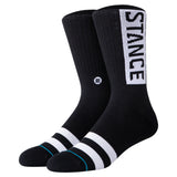 STANCE Unisex Socken - OG Crew, Logo, Crew Socken mit Streifen