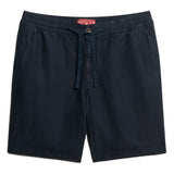 Superdry Herren Leinenshort - Merchant Linen Short, kurze Hose, Leinen, einfarbig