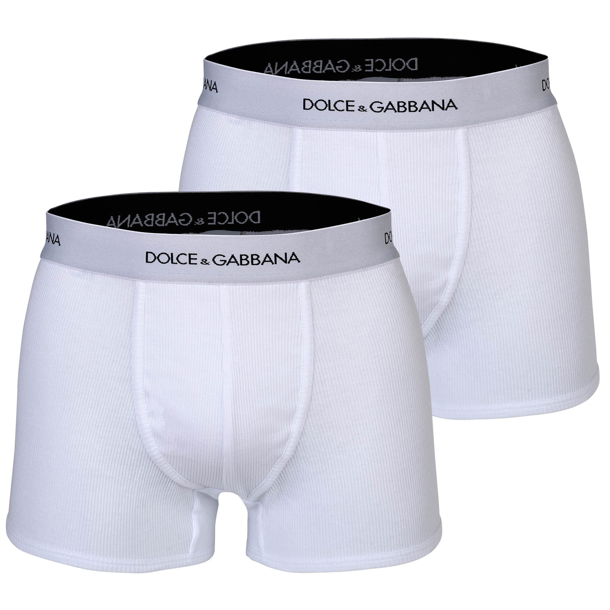 DOLCE & GABBANA Herren Boxershorts, 2er Pack - Regular Boxer, Baumwolle