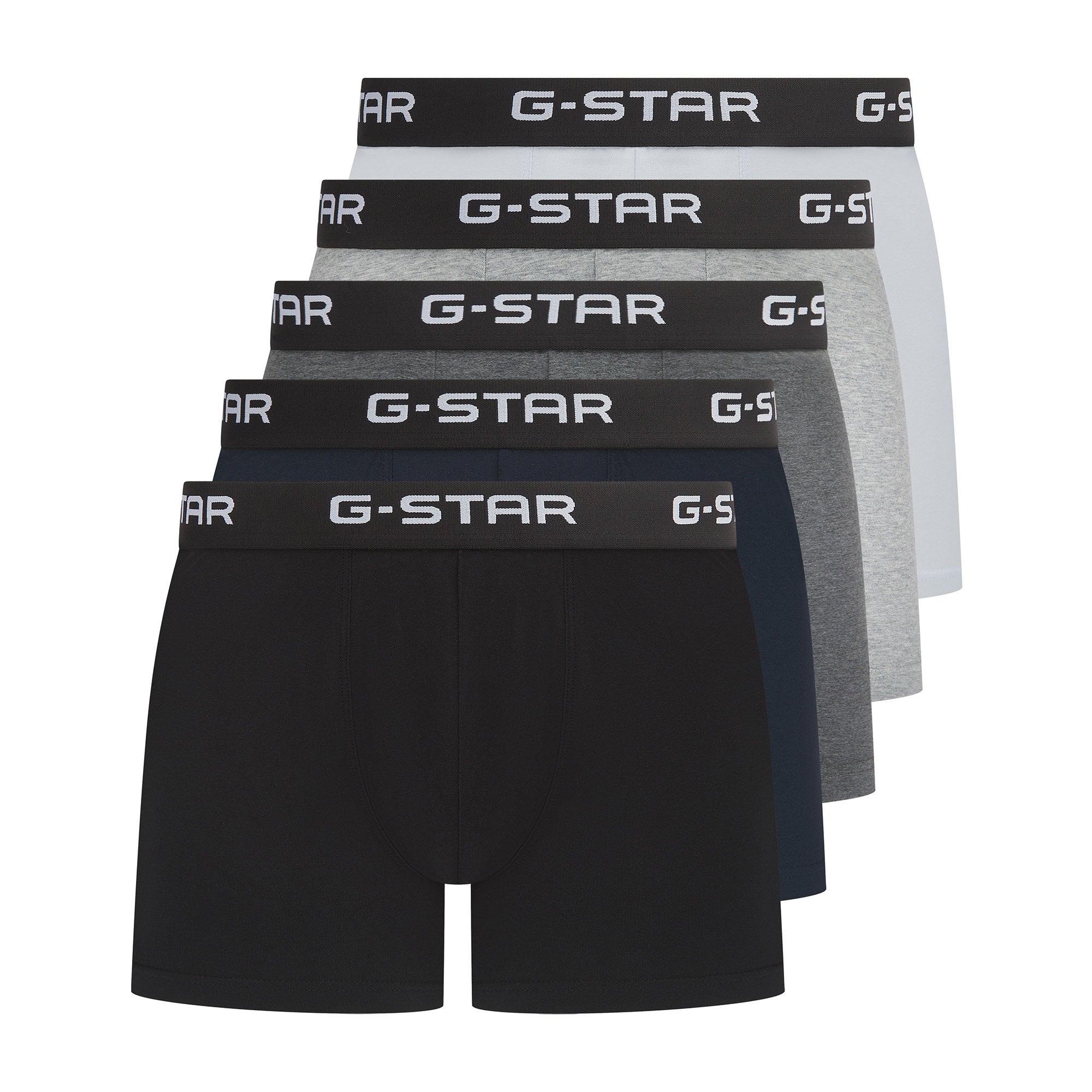 G-STAR Herren Boxershorts, 5er Pack - MAIZE, Trunks, Cotton Stretch