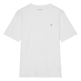 Marc O'Polo Herren T-Shirt - Small-Logo, Regular Fit, Baumwolle, Logoprint, uni