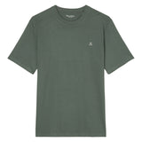Marc O'Polo Herren T-Shirt - Small-Logo, Regular Fit, Baumwolle, Logoprint, uni