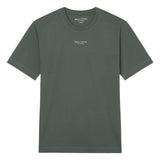 Marc O'Polo Herren T-Shirt - Medium-Logo, Regular Fit, Baumwolle, Logoprint, uni