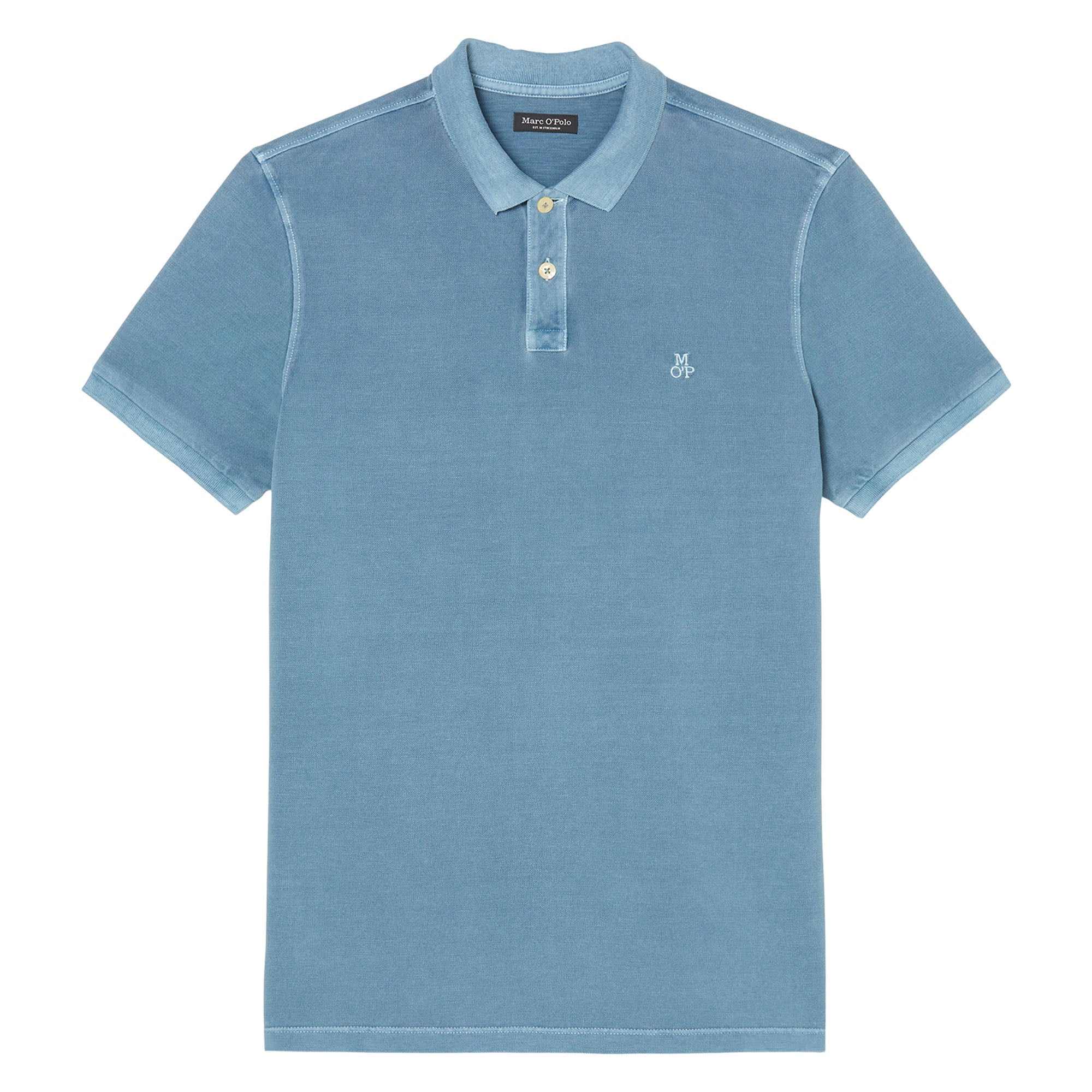 Marc O'Polo Herren Poloshirt, kurzarm - Small-Logo, Regular Fit, Piqué-Struktur