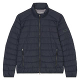 Marc O'Polo Herren Steppjacke - Woven Outdoor Jackets, Stehkragen, Zipper, uni