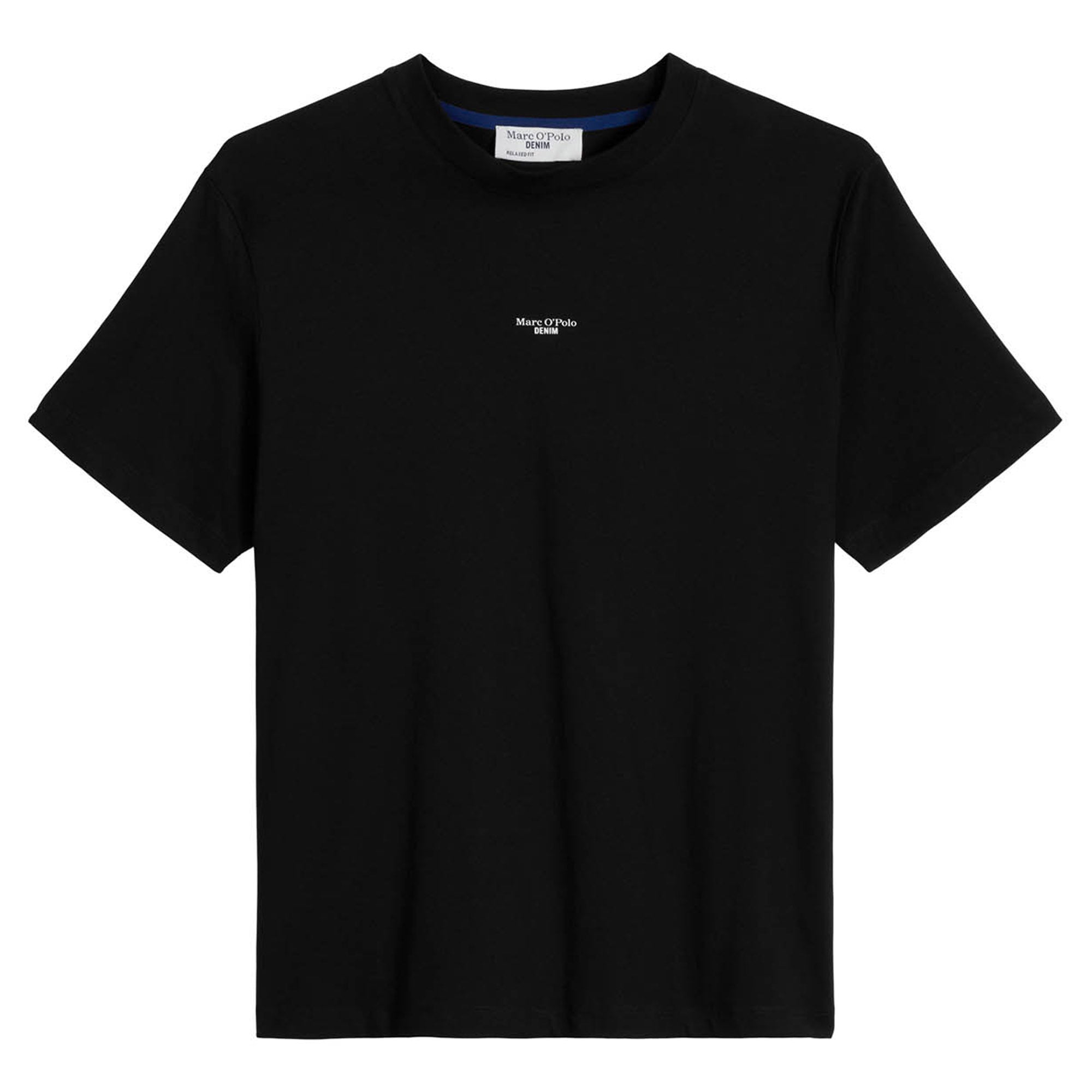 Marc O'Polo Denim Herren T-Shirt - Relaxed Fit, Baumwolle, Logo, einfarbig