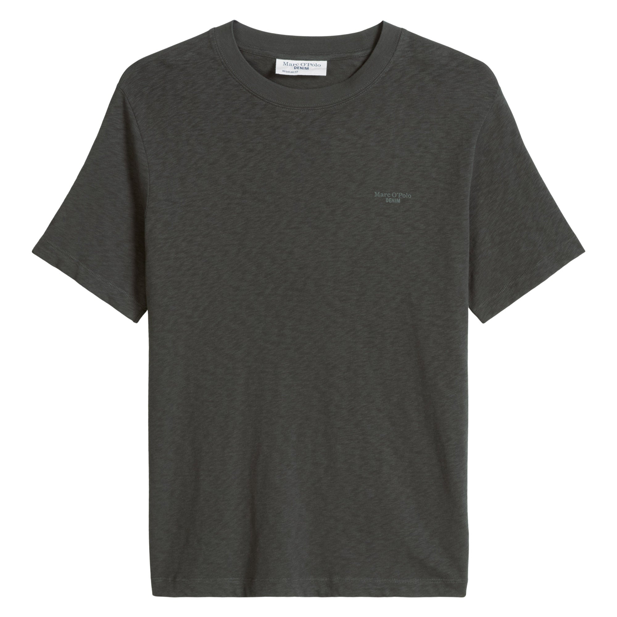Marc O'Polo Denim Herren T-Shirt - Slub-Jersey-Qualität, Regular Fit, Baumwolle, einfarbig