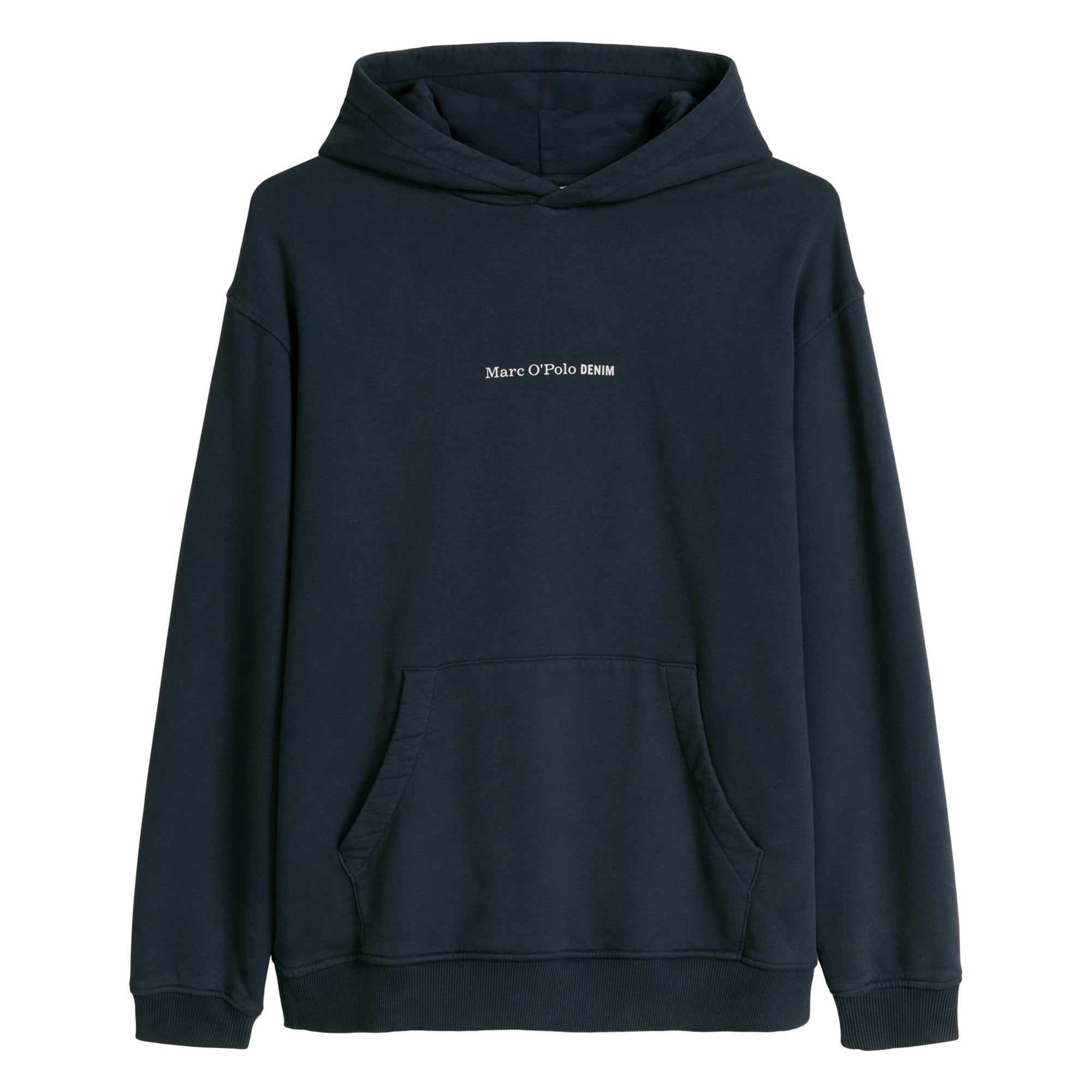 Marc O'Polo Denim Herren Hoodie - Relaxed Fit, Kapuze, Logo, Baumwolle