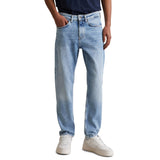 Marc O'Polo Denim Herren Jeans - Linus Slim Tapered, Bio-Baumwoll-Mix, Stretch, Länge 32