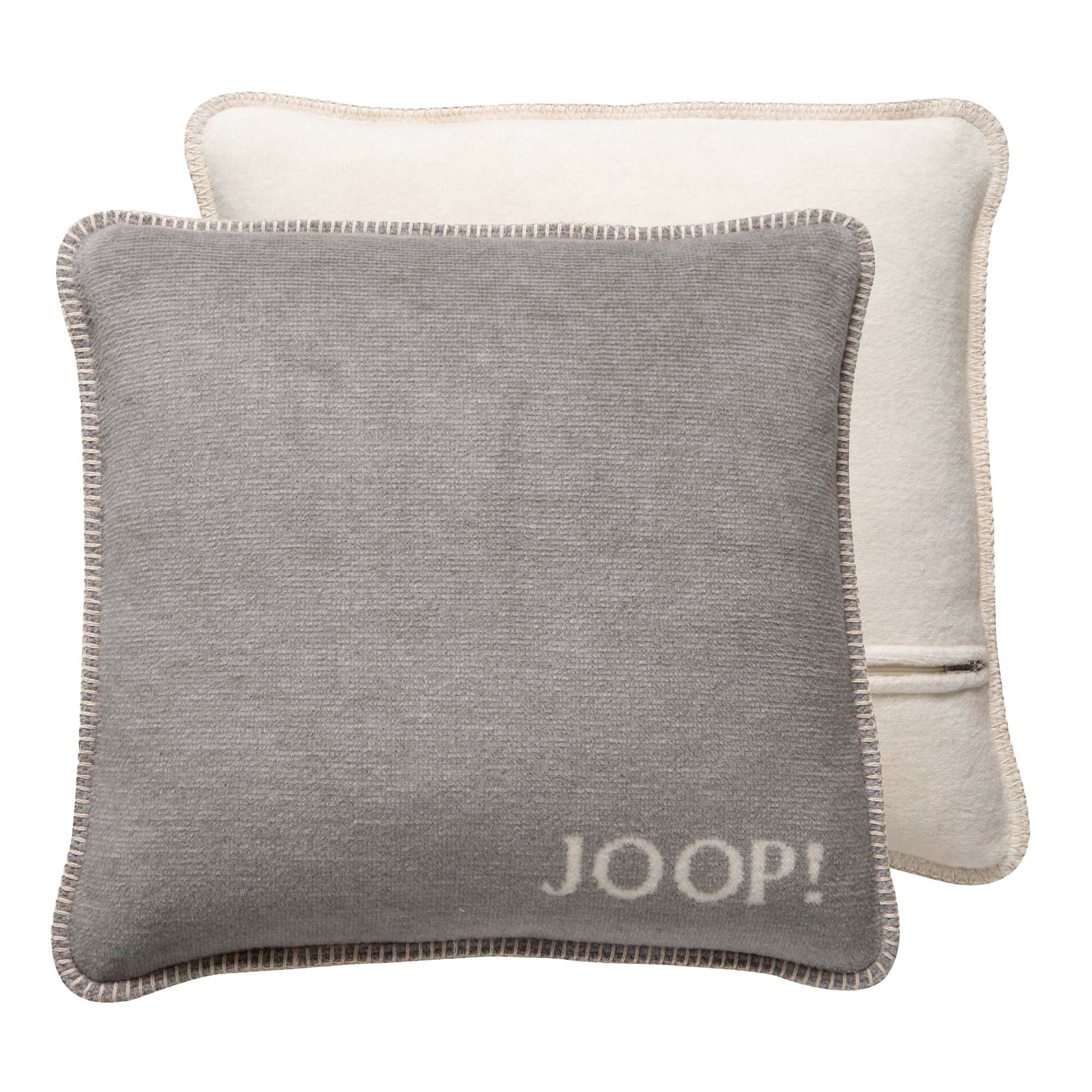 JOOP! Kissenhülle - MDF Melange Doubleface, Logo