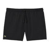 LACOSTE Herren Badeshorts - Swimshorts, Badehose, schnelltrocknend, Logo, uni