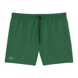 LACOSTE Herren Badeshorts - Swimshorts, Badehose, schnelltrocknend, Logo, uni