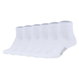 Mustang Damen Quartersocken, 6er Pack - Casual Organic Cotton Quarter, uni
