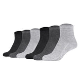 Mustang Damen Quartersocken, 6er Pack - Casual Organic Cotton Quarter, uni