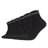 Mustang Herren Quartersocken, 6er Pack - Casual Organic Cotton Quarter, uni