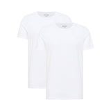 MUSTANG Herren T-Shirts, 2er Pack - Allen, Bio-Baumwolle, Single Jersey, Rundhals