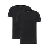 MUSTANG Herren T-Shirts, 2er Pack - Allen, Bio-Baumwolle, Single Jersey, Rundhals