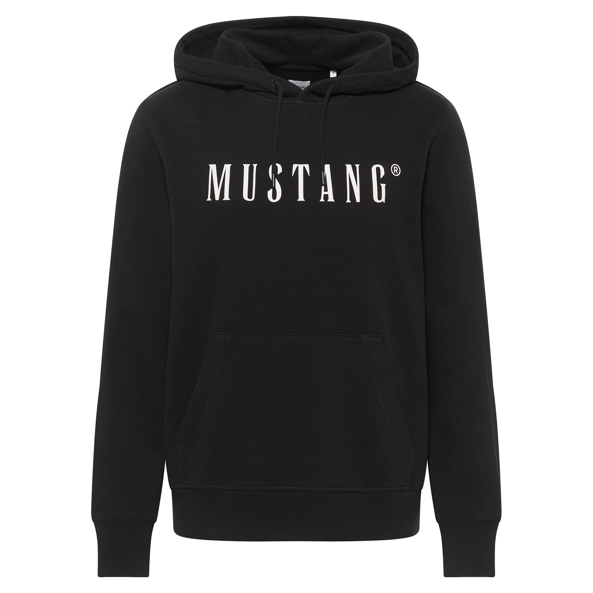 MUSTANG Herren Sweatshirt - Bronson, Hoodie, Kapuze, Logo, Bio-Baumwolle