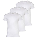 Calvin Klein Herren T-Shirt, 3er Pack - Icon Stretch, Rundhals, Baumwolle